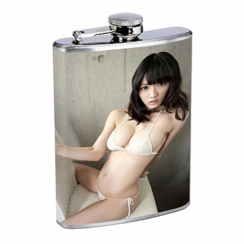 Japanese Pin Up Girls Japan Asian S1 Flask Stainless Steel