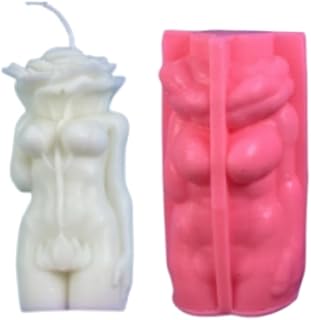 Candle Mould Cute Castings Molds DIY 3D Silicone Mould Human Body Candle Silicone Handicrafts Moulds for Candle Making