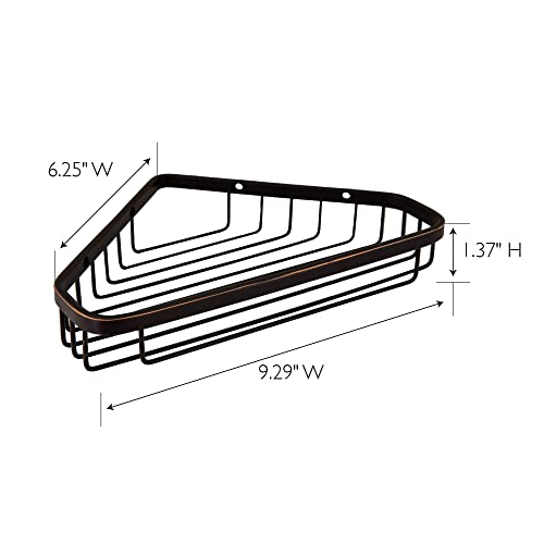Design House Corner Shower Basket, 9.5-Inch, Oil Rubbed Bronze #TOP2