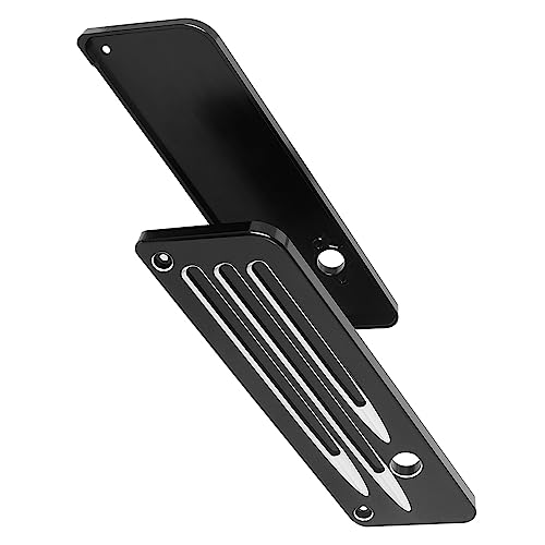 Cubierta para cierre de alforjas de motocicleta, compatible con Harley Davidson Touring Street Glide, Electra Glide, Road Glide y Road King (1993-2013), cromo miniatura 2