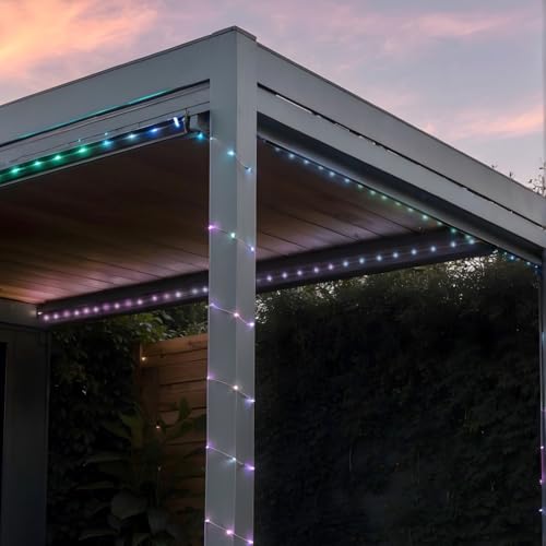 Guirlande lumineuse LED connectée RVBIC 100 LED extérieure contrôlable - 6