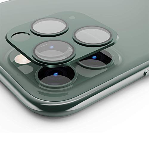 Camera Lens Protector for iPhone 11 Pro/Pro Max,Tempered Glass HD Camera Lens Screen Cover Case for iPhone 11 Pro/Pro Max,9H Hardness Anti-Scratch Camera Screen Protective Lens Film (Midnight Green)