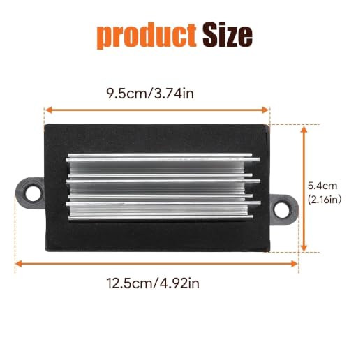 Image of Blower Motor Resistor Heater Fan Control Module Compatible with Hummer H2 2003-2007 Replace 19331830 19329838 89023355 93803637 88986529 15-80388 15-80655 15-80911 19331830 3GSH-19E624-CA