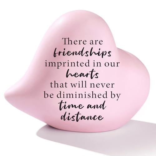 Galentines Gifts for Friends - 'Friendships Imprinted in Our Hearts Never Be Diminished by Time and...