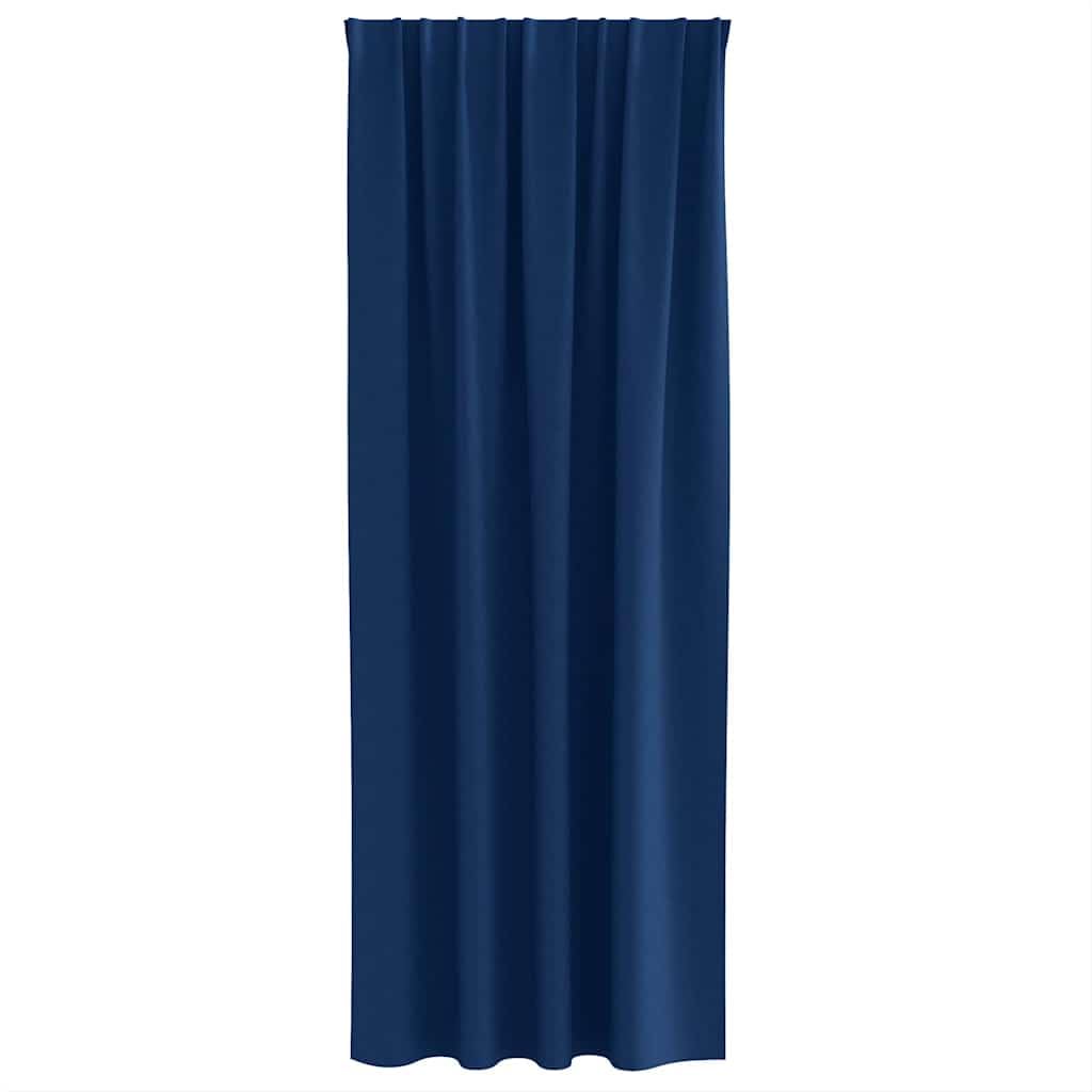 Cortinas opacas con anillas, 2 unidades, 225 x 140 cm, poliéster, tejido triple, opacas, para salón, dormitorio y habitación infantil, con protección visual y protección solar