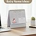 Gueevin Pregnancy Calendar Weekly Pregnancy Milestone Calendar with Scripture Pregnant Gifts for Expecting Mom, Baby Growth Tracker and First Time Parents Essentials, 44-Page Flip