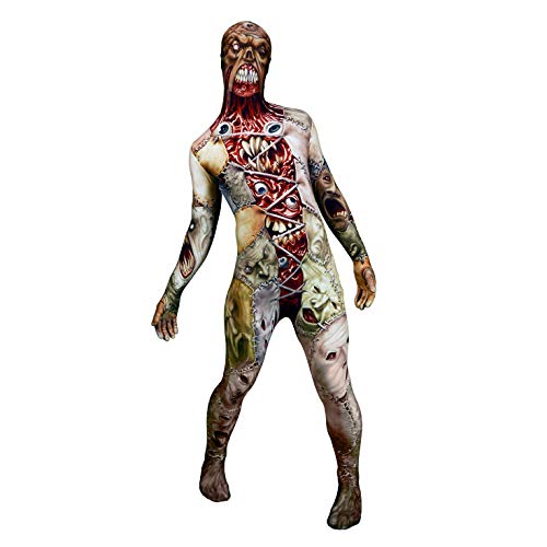 Morphsuits Official Adults Facelift Monster Scary Halloween Fancy Dress Costume