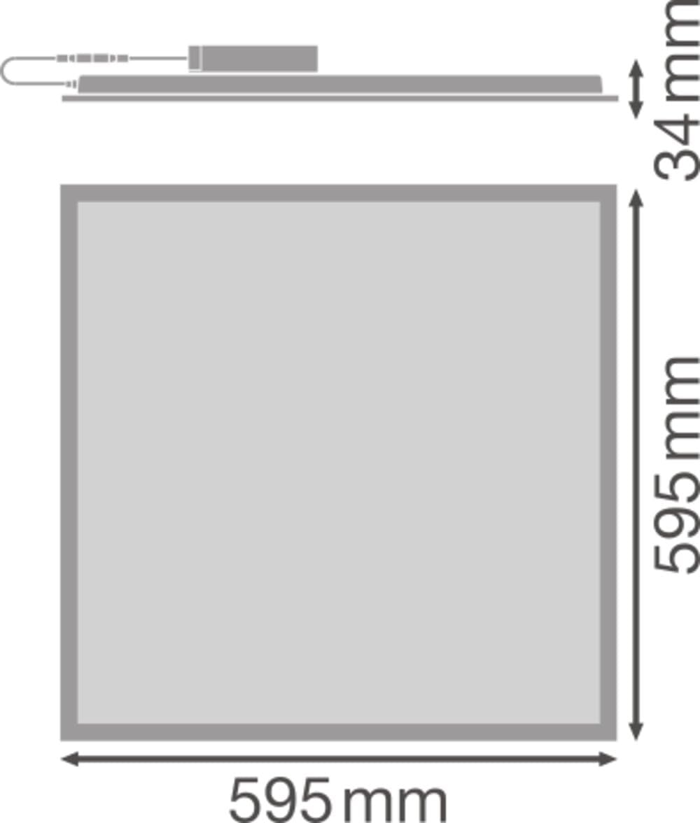 LEDVANCE Panel Compact 600 V 33W 4000K