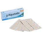 Agua – Pastillas de limpieza tratamiento esteriliz...: Para un transporte cómodo Pastillas de purificación de agua Oase 1 pastilla es ideal para 1 litro de agua 1 x 50 pastillas (embaladas en papel de aluminio) Se envían 2 paquetes de 50 pastillas