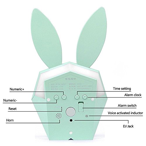 Lampada Notturna con funzione Alarm Clock Luce