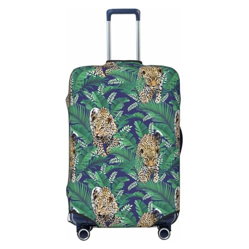 Tropical Animals Travel Luggage Cover Protector Suitcase Covers for Luggage Covers for Suitcase Fit 18-32 In L