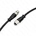 AConnect M12 A Code 5 Pin Male to Female Aviation Sensor Connector Industrial Cable for Device Network, Fieldbus Module 8M/26.24Ft