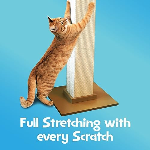 SmartCat Pioneer Pet Ultimate Scratching Post (Beige) — alternate color or size variant on Amazon