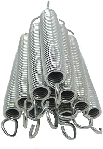 GZFTMKOBNS Trampoline Springs, Heavy-Duty Galvanised, Metal Rust Resistant & Long-Lasting Fitness Trampoline Springs 10pcs Fitness Trampoline Springs+1pcs Springs Tool (152mm-6inch) - Thumbnail 6