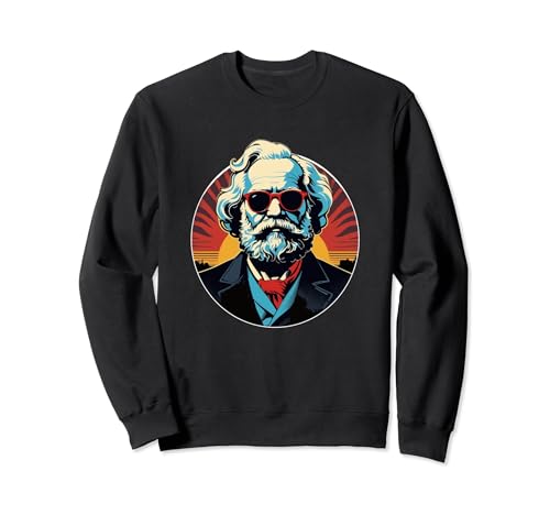 Karl Marx Pop Art - Funny Revolution Philosopher Teacher Sudadera