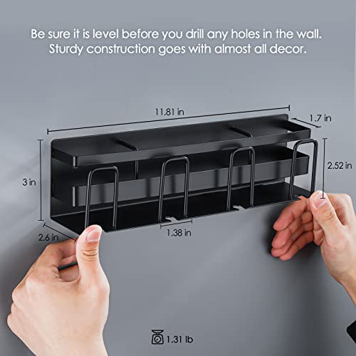 Homelia Toothbrush Holder Wall Mounted - Toothbrush Wall Holder - Wall Mounted Toothbrush Holder For Bathroom - Wall Mount Toothbrush Holders - Wall Toothbrush Holder - Holder Toothbrush #TOP2