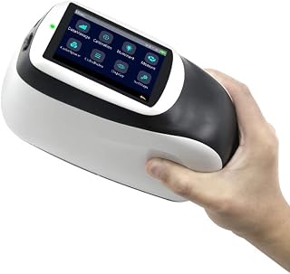 HFBTE Three Angles Spectrophotometer Precise 15°45°110° Multi-Angle Spectrophotometer Concave Grating Spectrophotometric Mode for Metallic, Pearlescent and Other Complex Special Effect Color Products