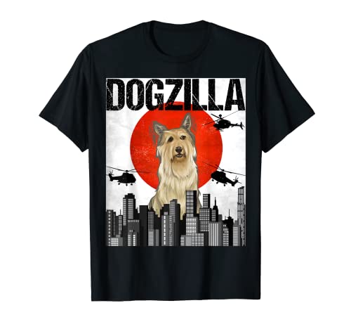 Funny Vintage Japanese Dogzilla Berger Picard T-Shirt
