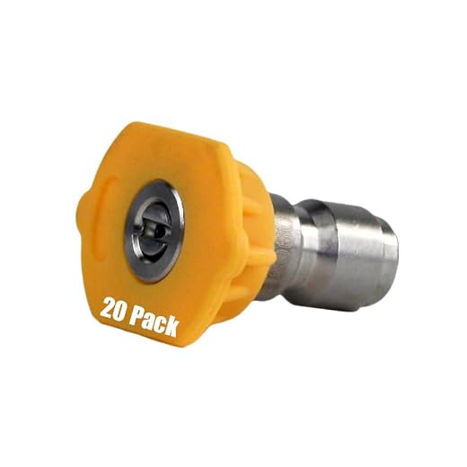 High Pressure Washer Nozzle Tips - 20 Pack
