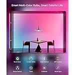 TREATLIFE Smart Light Bulbs, UL Certified WiFi Bluetooth Color Changing Light Bulb, A19 LED Smart Bulb Works with Alexa & Google Home, 60W Equivalent 800 Lumen, for Smart Home Lighting - Image 2