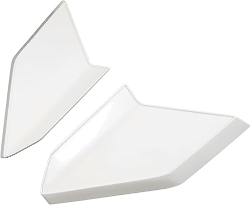 Miniatura 8 de ZXMT Honda Civic 4 puertas Sedan 2 tonos blanco BLK tipo R estilo alerón para 2016 2017 2018 2019 2020 2021