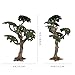 Toyvian Miniature Trees: Plastic Fake Building Tree Model, Simulation Plants Model, Artificial Plants for Dollhouse Micro Landscape Architecture Railroad Diorama Decorations