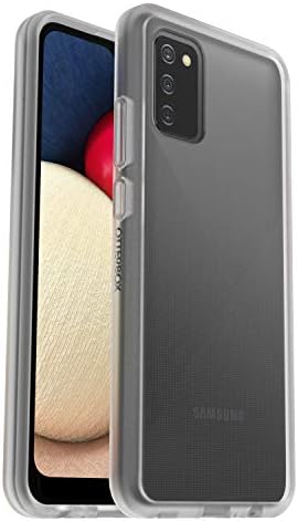 OtterBox Sleek Series Case for Samsung Galaxy A42 5G, Shockproof, Drop proof, Ultra-Slim, Protective Thin Case, Tested to Military Standard, Clear/Red, No Retail Packaging