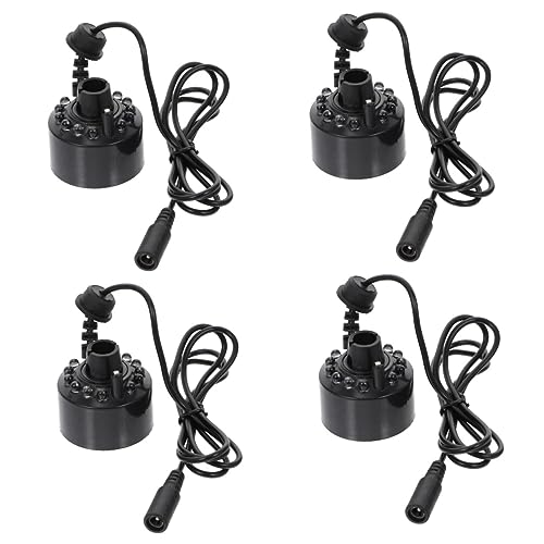 GOOHOCHY 4pcs Rockery Fog Maker Creative Halloween for Fish Tanks Indoor Fountains and Water Features Material for Humidifying and Cooling Effects