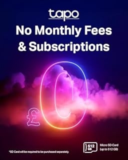 Tapo TC70 Pan/Tilt Indoor Camera House Security Camera, Dog Camera, No Monthly Fee, AI Detection, WiFi Camera, Baby Camera Monitor, 1080p Full HD, 360° View, Night Vision, Works with Alexa & Google