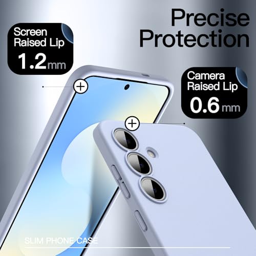 Image of JETech Slim Case for Samsung Galaxy S25 FE, Icyblue