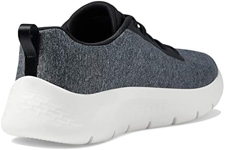Skechers Women's GO Walk Flex-Dazzling Smile Sneaker, Black, 8.5 | Image 4