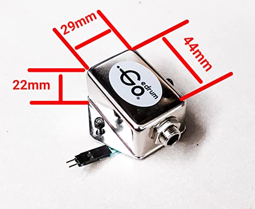Goedrum Cymbal Trigger For Diy Electronic 2 Piece Low Volume Hihat Cymbal/Dual #TOP1