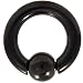 Blackline IP Steel Spring Action Bead Captive Bead Ring (CBR) for Stretched Piercings - 8G 5/8"
