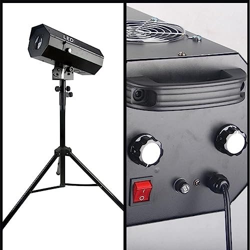 Spot LED contrôle manuel 200W avec trépied de scène pour animation disco