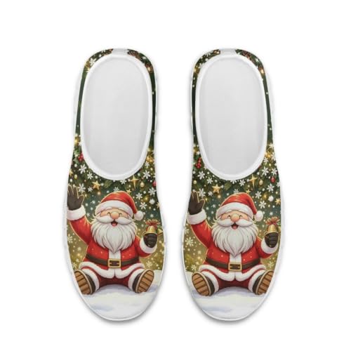 Image of Floral Sneakers for Women Colorful Art Shoes for Women Slip On Casual Work Shoes