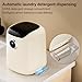 AHERO Fully Automatic Mini Washing Machine with Heated Wash, Spin Dry & Thermal Drying - 7L (1kg Capacity) Portable for Underwear, Socks, Baby Clothes