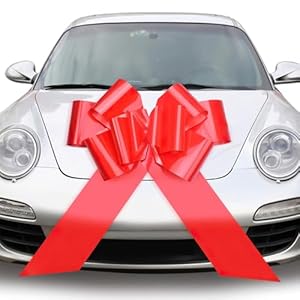 vvhippo Riesige Große Rote Autoschleife 76 cm