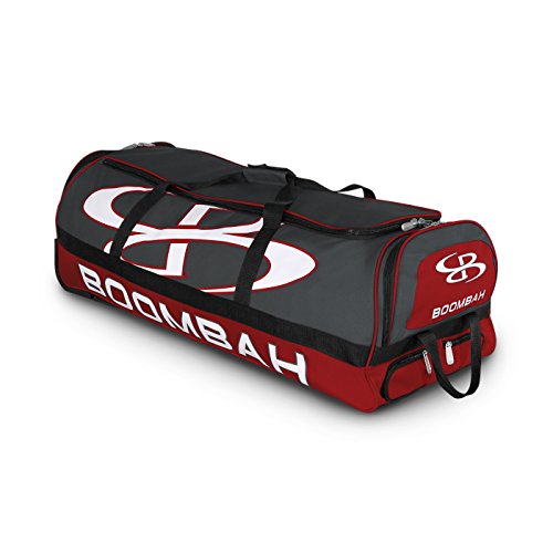 Boombah Brute Rolling Baseball / Softball Bat Bag - 35" x 15" x