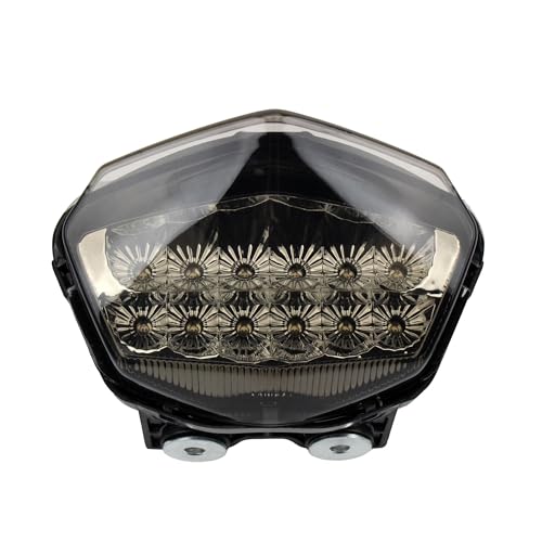 Feu Arrière Moto LED Clignotants Intégrés Kawasaki Ninja 250 2008-2012