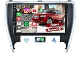 [8Core 4+32G] Radio Stereo for Toyota Camry 2015 2016 2017: Upgrade 1280 * 800 Touch Screen with FM Bluetooth5.0 32EQ 5GWiFi6 Carplay Android Auto Split-Screen GPS 1080P Backup Camera Accessories