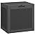 Esmlada 31 Gallon Outdoor Storage Box, Resin Deck Boxes Indoor and outdoor, Waterproof Storage Box Lockable Lid for Garden Tools, Package Delivery, Pool Supplies, Patio Cushions, Black