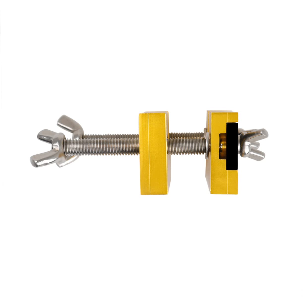 HANABASS Trumpet Mouth Puller Remover Durable Extractor for Brass Wind Instruments Golden Finish Support Area Safe and Scratch Resistant Design