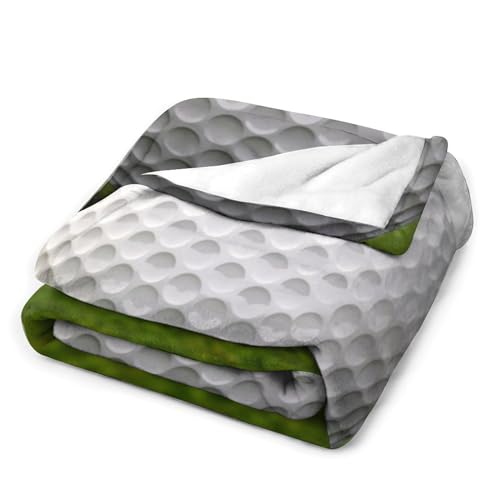 Couverture en flanelle de golf idéale pour vos soirées cocooning et voyages