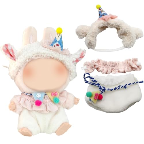 Vestiti per bambole da 17 cm, Accessori per Bambole Lapupu, Vestiti per bambola, Adatti per bambole Lapupu da 17 cm, Vestiti Lapupu, Lapupu Vestiti per bambola, Abbigliamento per Bambole Lapupu