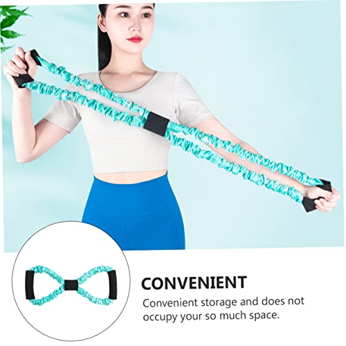 KICHOUSE Figura 8 Extrator Faixa De Resistência De Treino Faixa Elástica Faixa De Alongamento De Iog