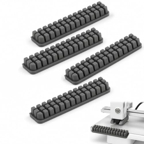 4Pc Silicone Nozzle Brush Wiper for Bam-bu Lab A1 3D Printer Cleaning Tool