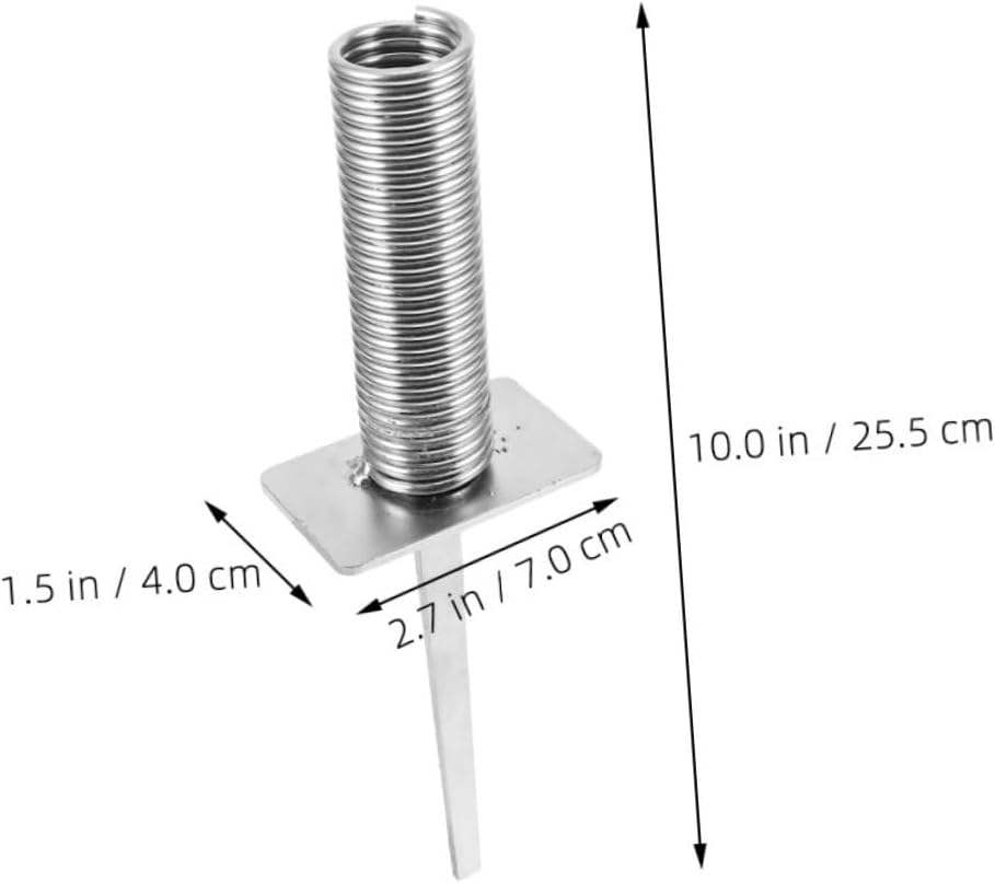 3Pcs Spring-Based Soccer Corner Flag Holders with Ground Stakes Agility Training Equipment Football Field Nail Spike for Stable Flagpole Placement