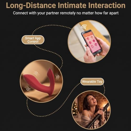 Personal Sex Relaxing Toys for Women with Smart APP Control Wireless Wearable 9 Dual-Mode Patterns for Personalized Relaxation, Hands-Free Design, Rechargeable TWO Dual Motor,Waterproof — view 3