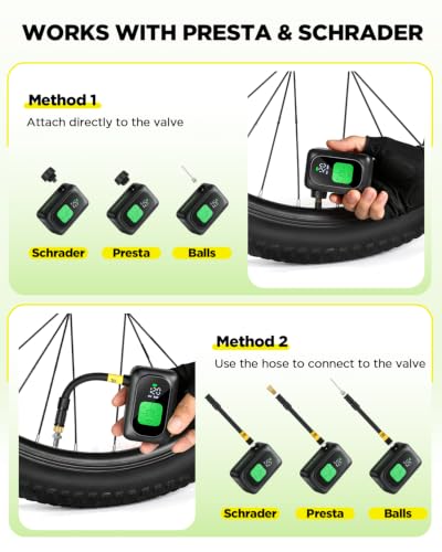 Hydencamm Mini Bike Tire Pump