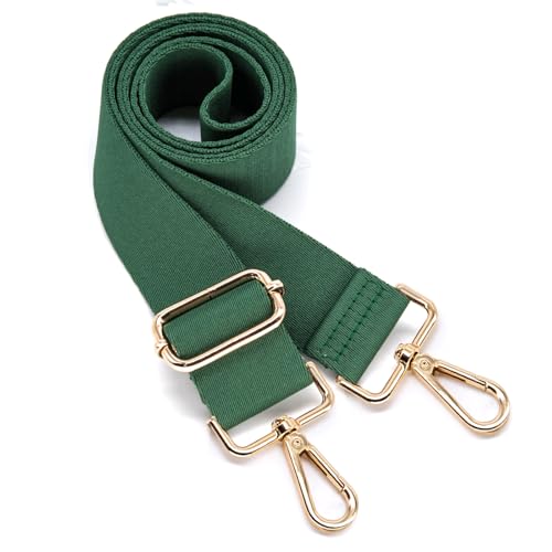 Image of S&loyoe Thickened Solid Color Purse Straps Replacement Crossbody Bag Strap Adjustable Wide Guitar Straps for Handbags 1.5inch